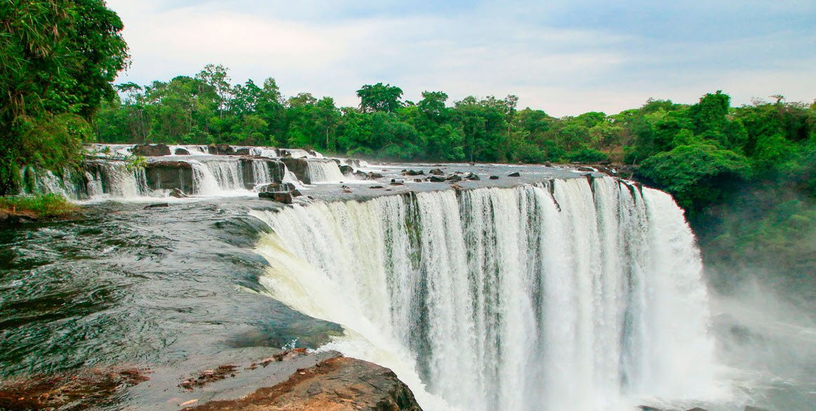 Lumangwe Falls, Northern Province (Northern Luapula Border), Zambia